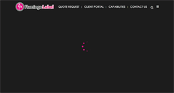Desktop Screenshot of flamingolabel.com